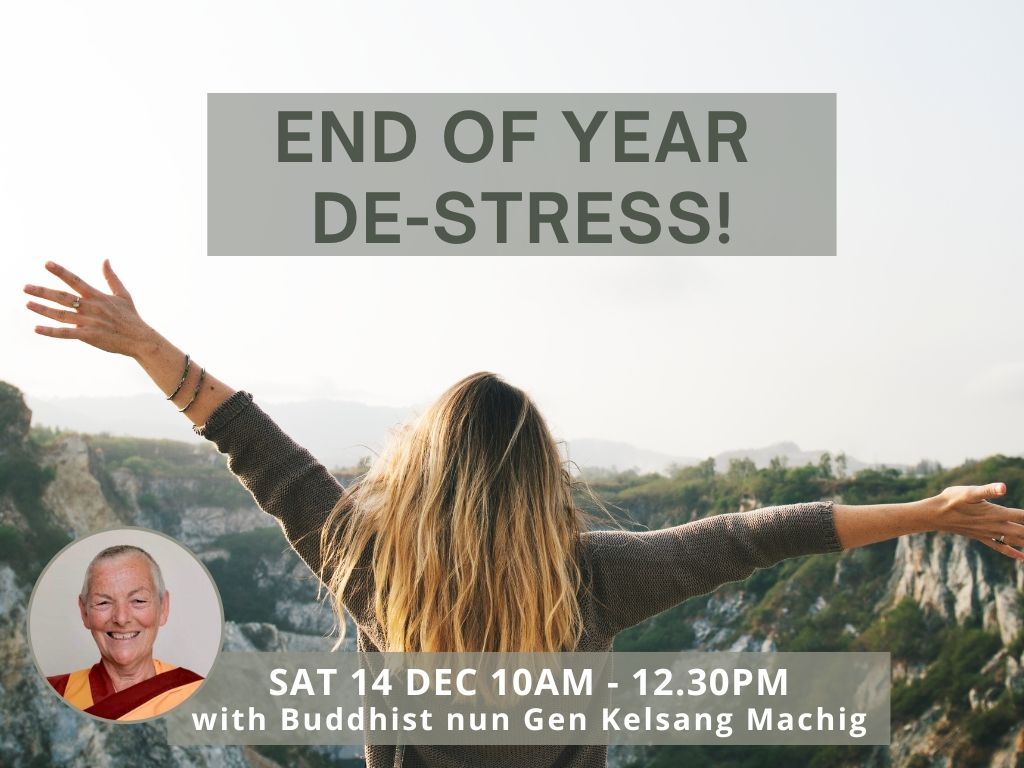 End of Year De-Stress - A Meditation Course