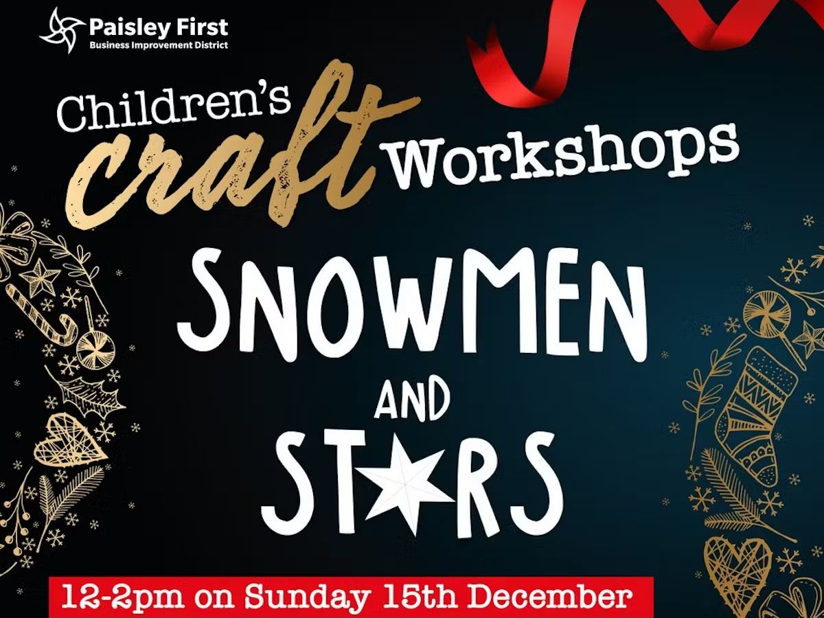 Children’s Craft Workshops: Snowmen and Stars Craft Workshop