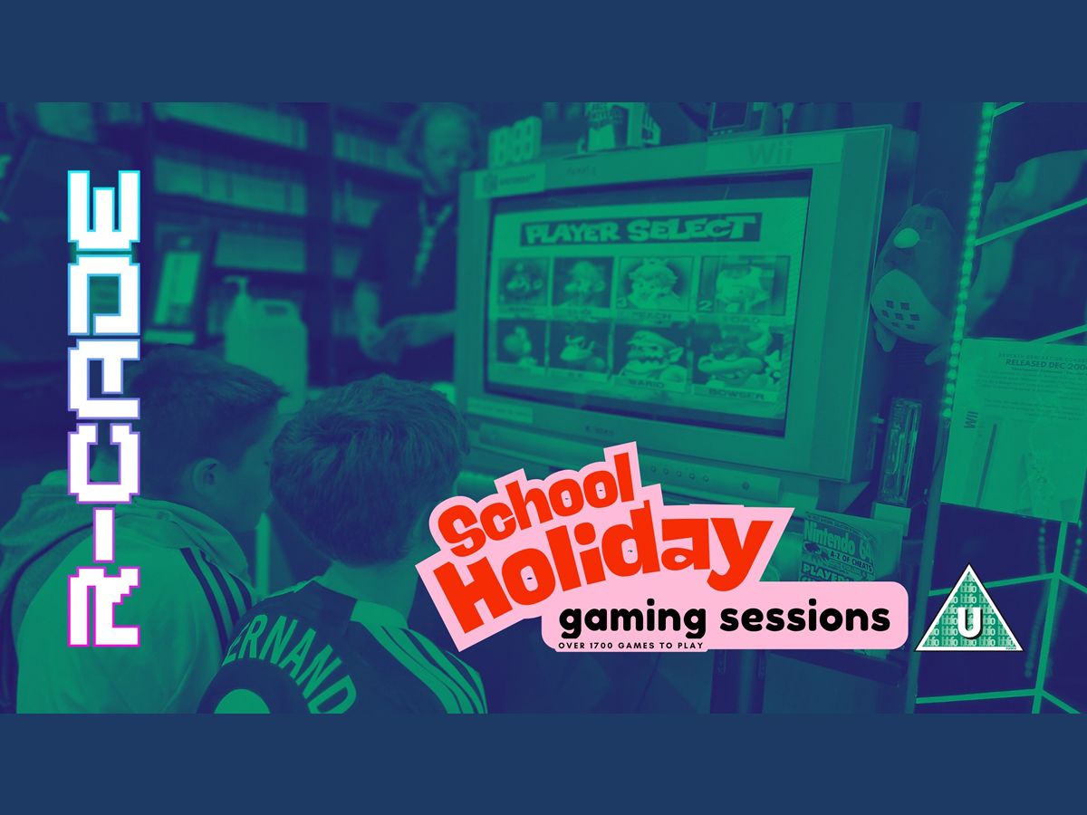 R-CADE School Holiday Retro Gaming Sessions