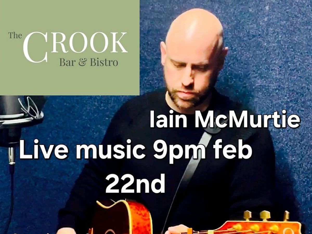 Iain McMurtie Live @ The Crook Bar