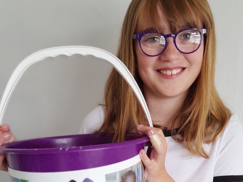 Dig deep plea to help charity fundraising youngster Jessica