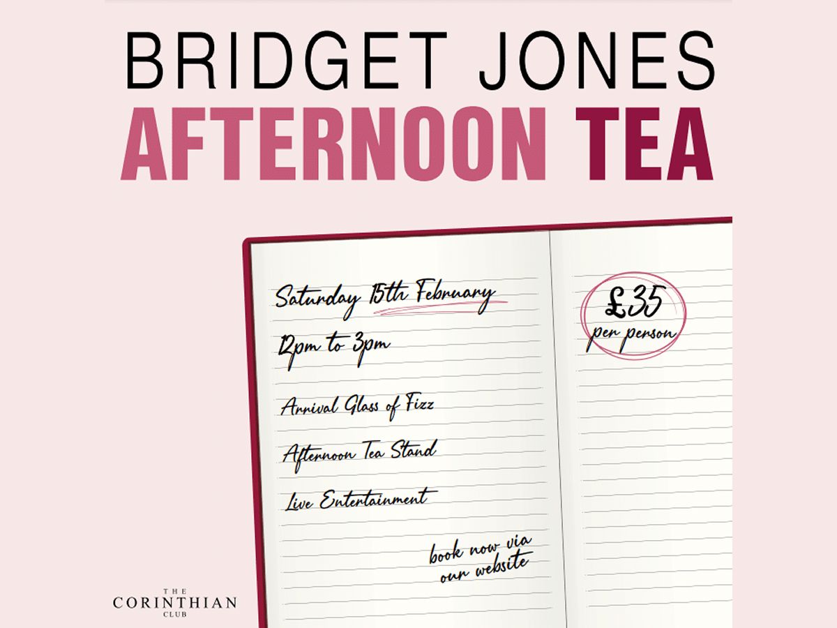 Bridget Jones Afternoon Tea