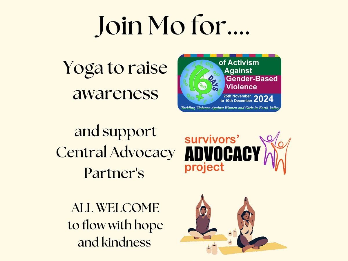 Yoga in aid of 16 Days of Activism against Gender Based Violence