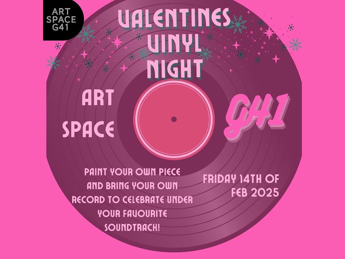 Valentine’s Vinyl and Pottery Eve BYOB