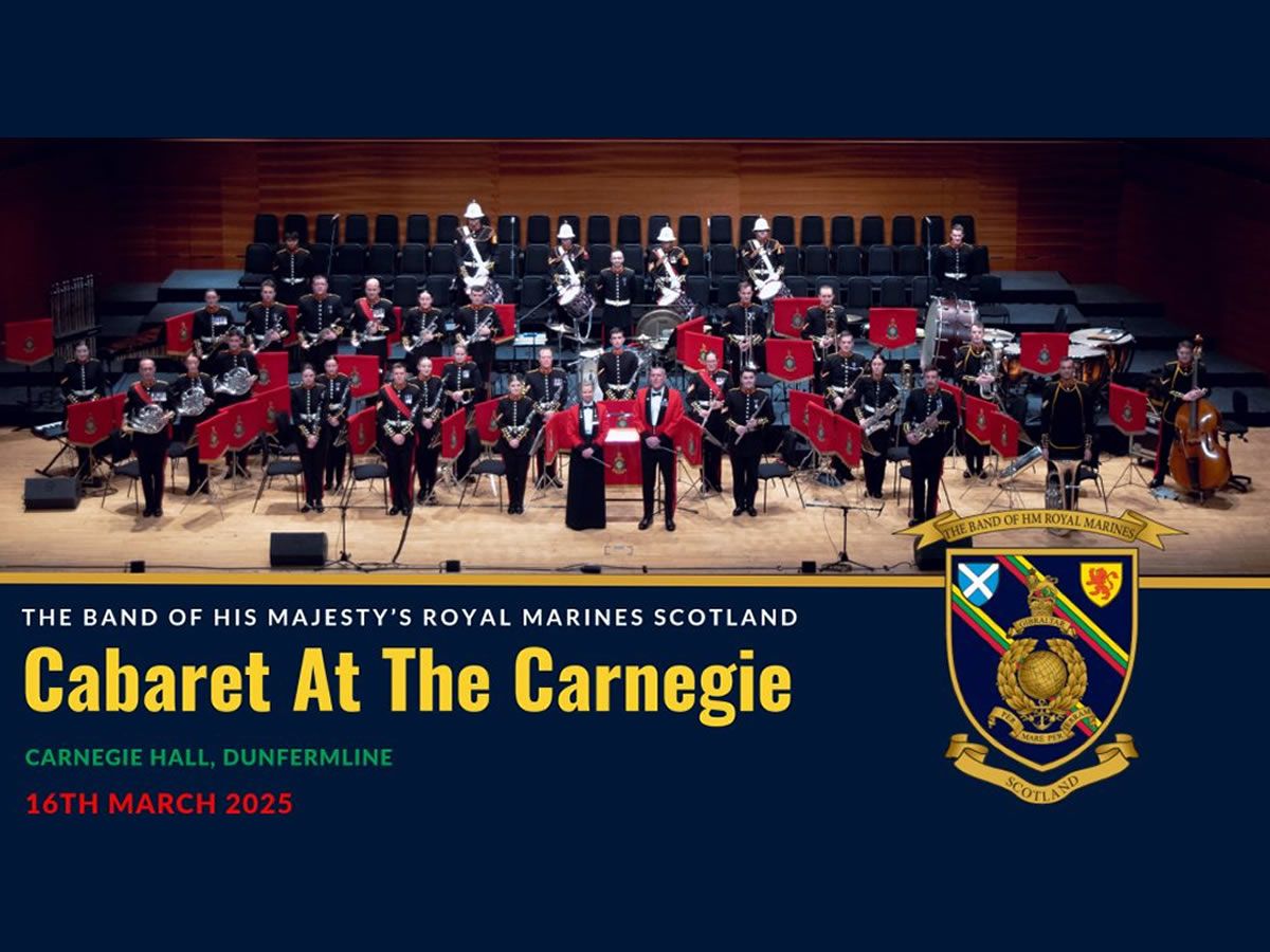 Royal Marines Band Present: Cabaret at the Carnegie