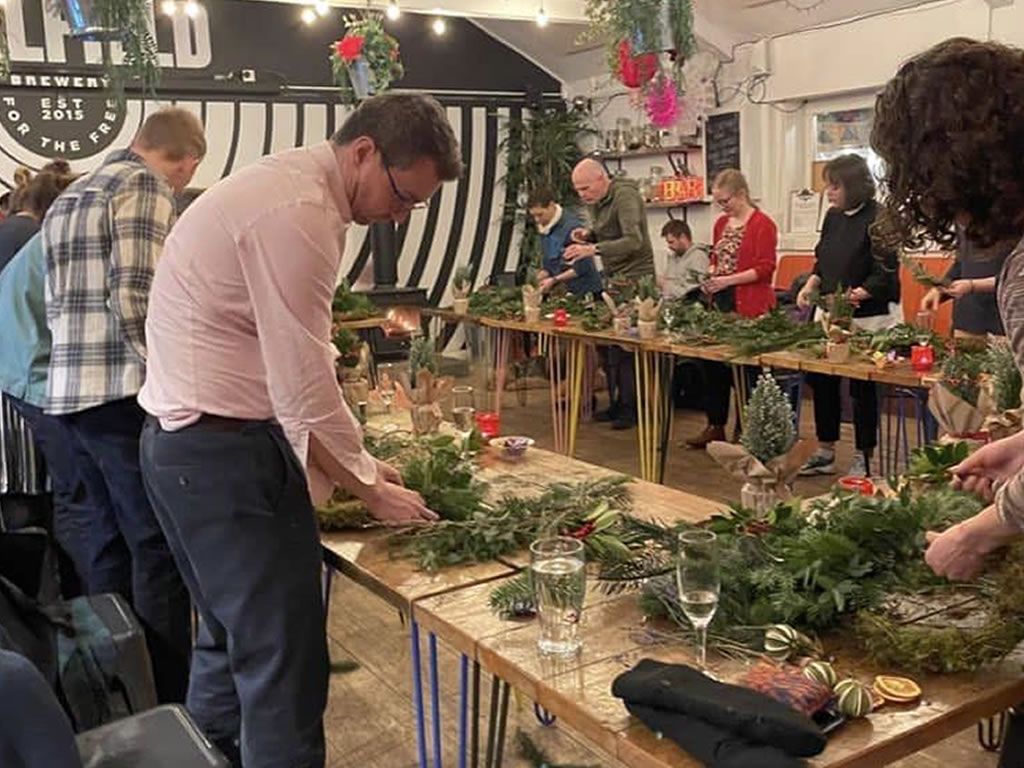 Festive Wreath Making Workshop