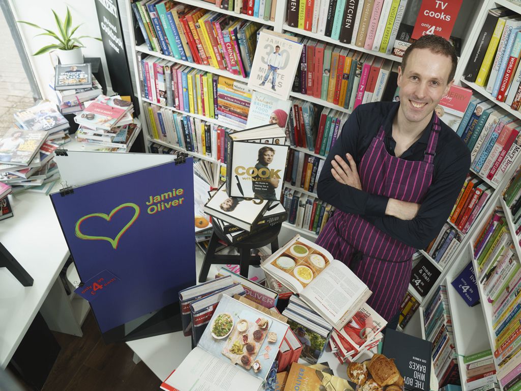 First pre loved cookbook shop in the UK opens in Glasgow