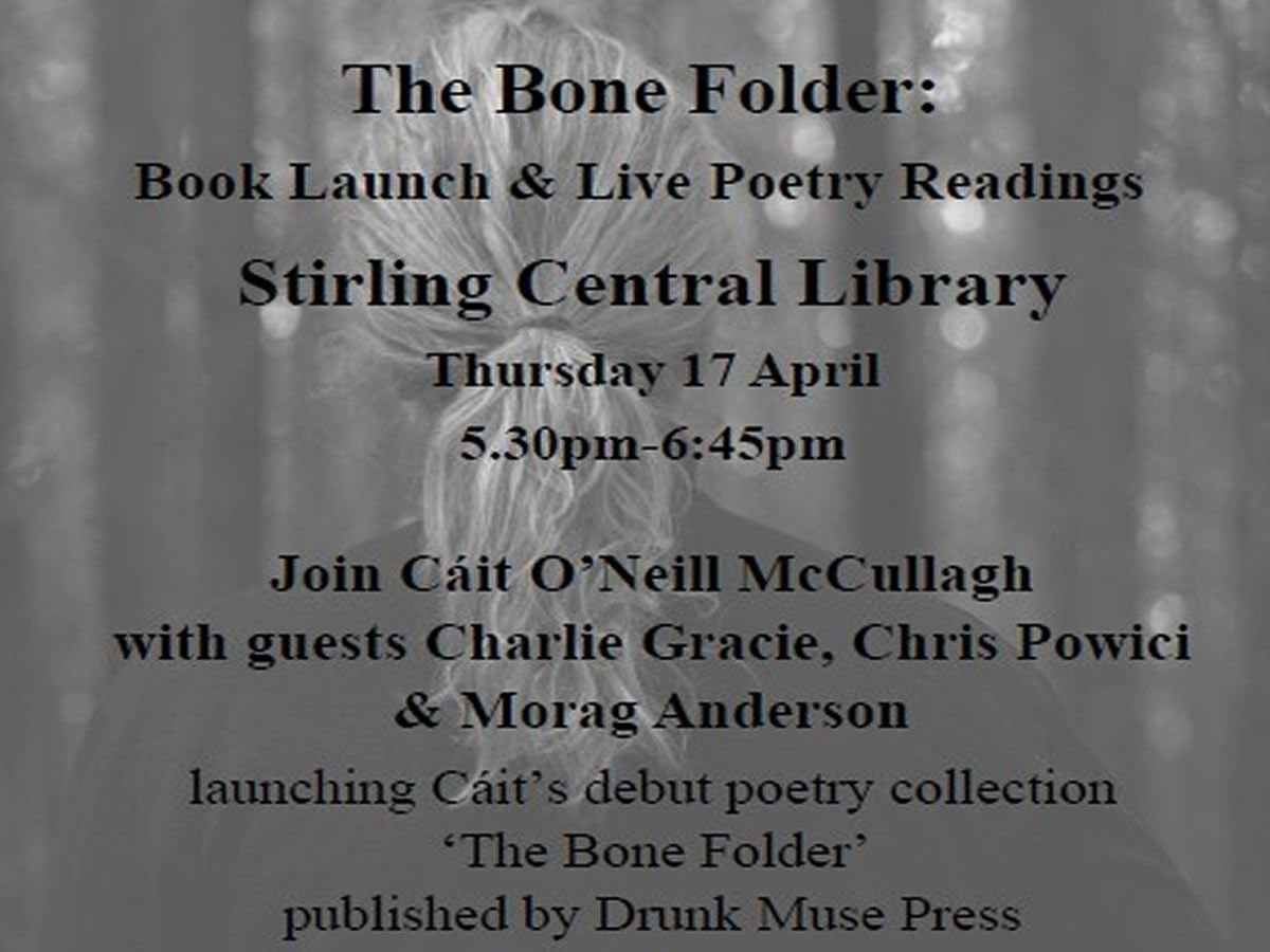 The Bone Folder: Book Launch and Live Poetry Readings