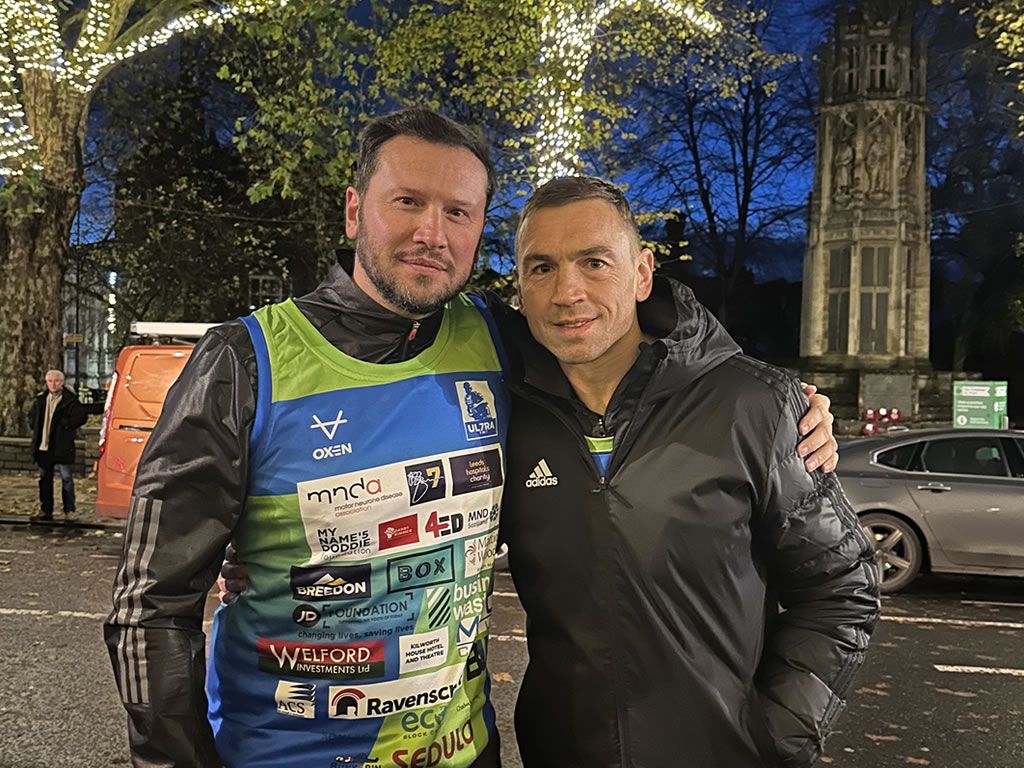 Kevin Sinfield to arrive in Edinburgh as part of his 7 ultra marathons fundraiser