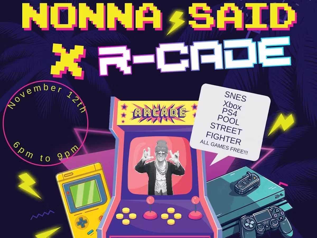 Nonna Said x R-CADE Games Night