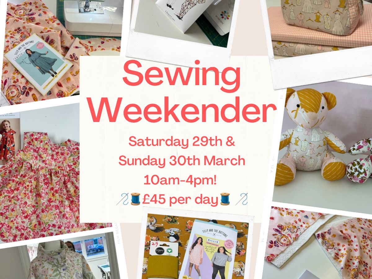 Sew You Can Sewing Weekender