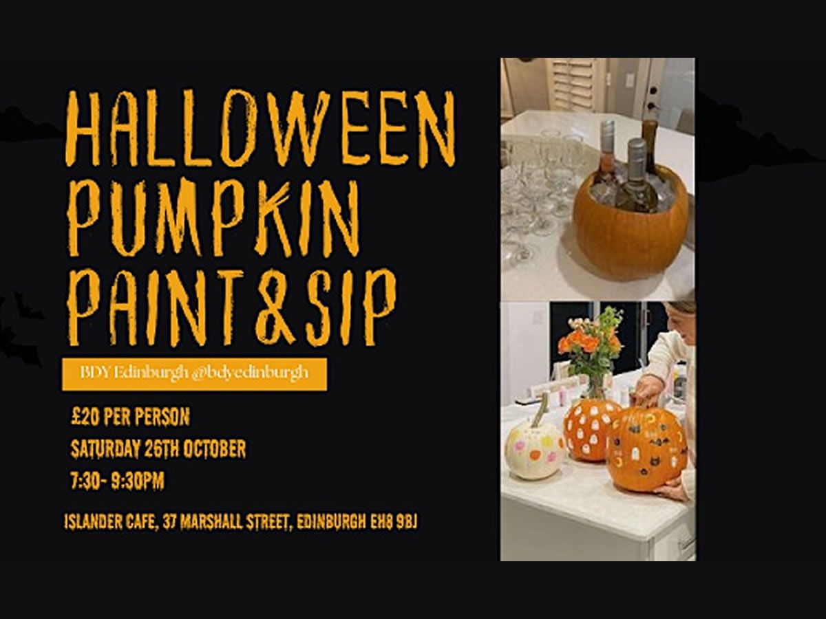 Pumpkin Paint & Prosecco