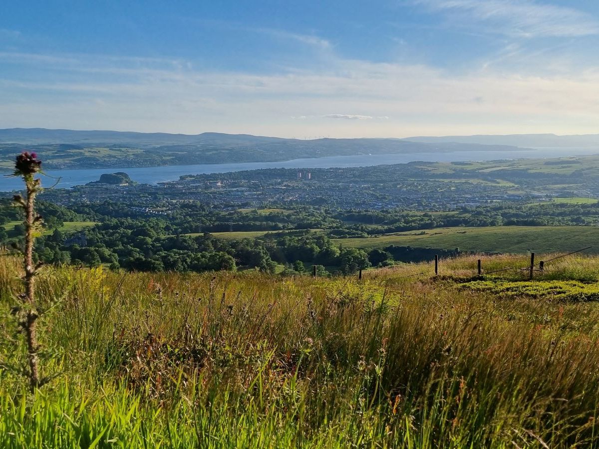 Evening Hike: Above Glasgow