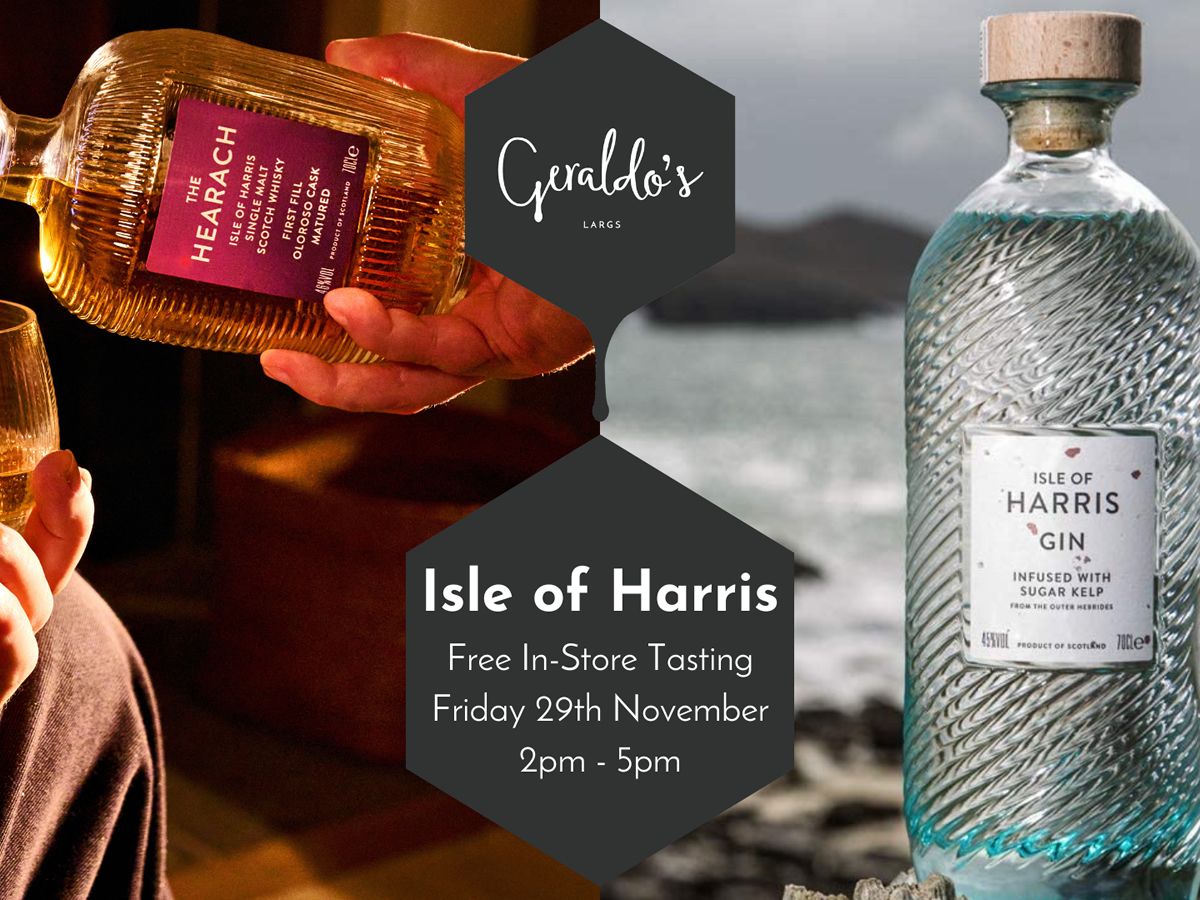 FREE Isle of Harris Distillery In-Store Tasting