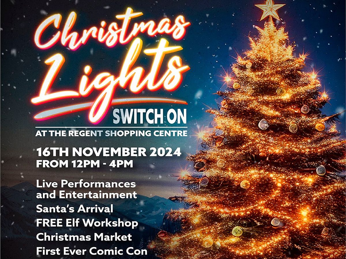 Regent Shopping Centre Christmas Light Switch On