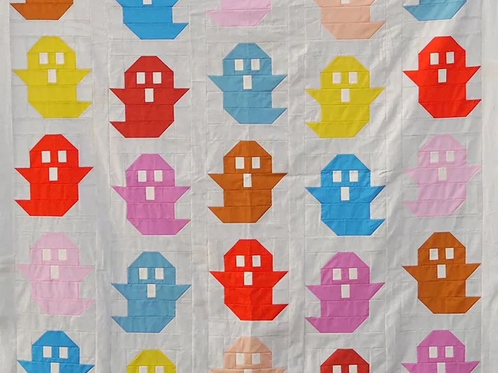 Quilting and Patchwork: Halloween Ghost