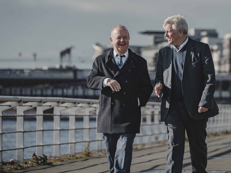 Ian Hislop and Nick Newman visit Glasgow