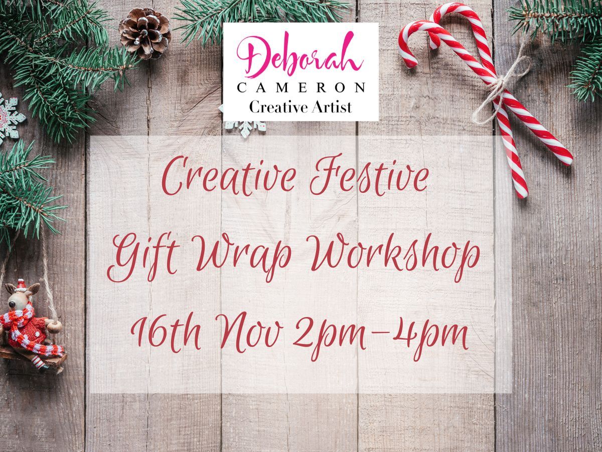 Festive Gift Wrap Workshop