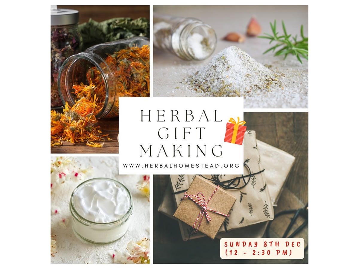 Handmade Gifts - Herbal Creams & Spa Salts!