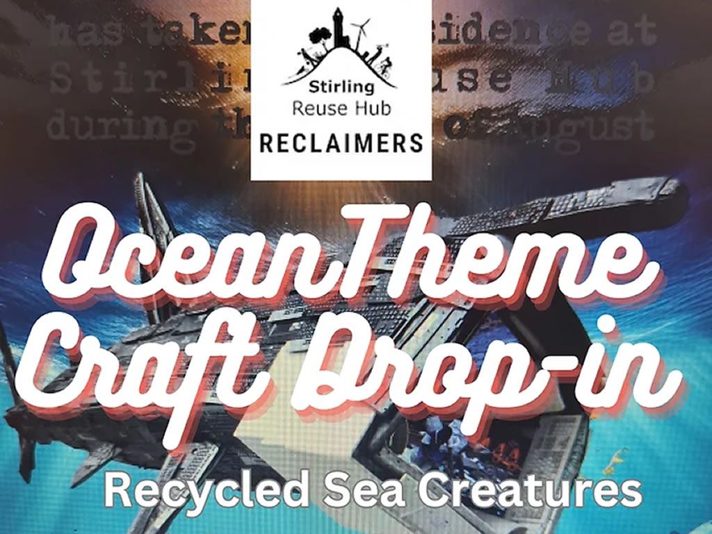 Kids Ocean Crafts - Recycled Sea Creatures