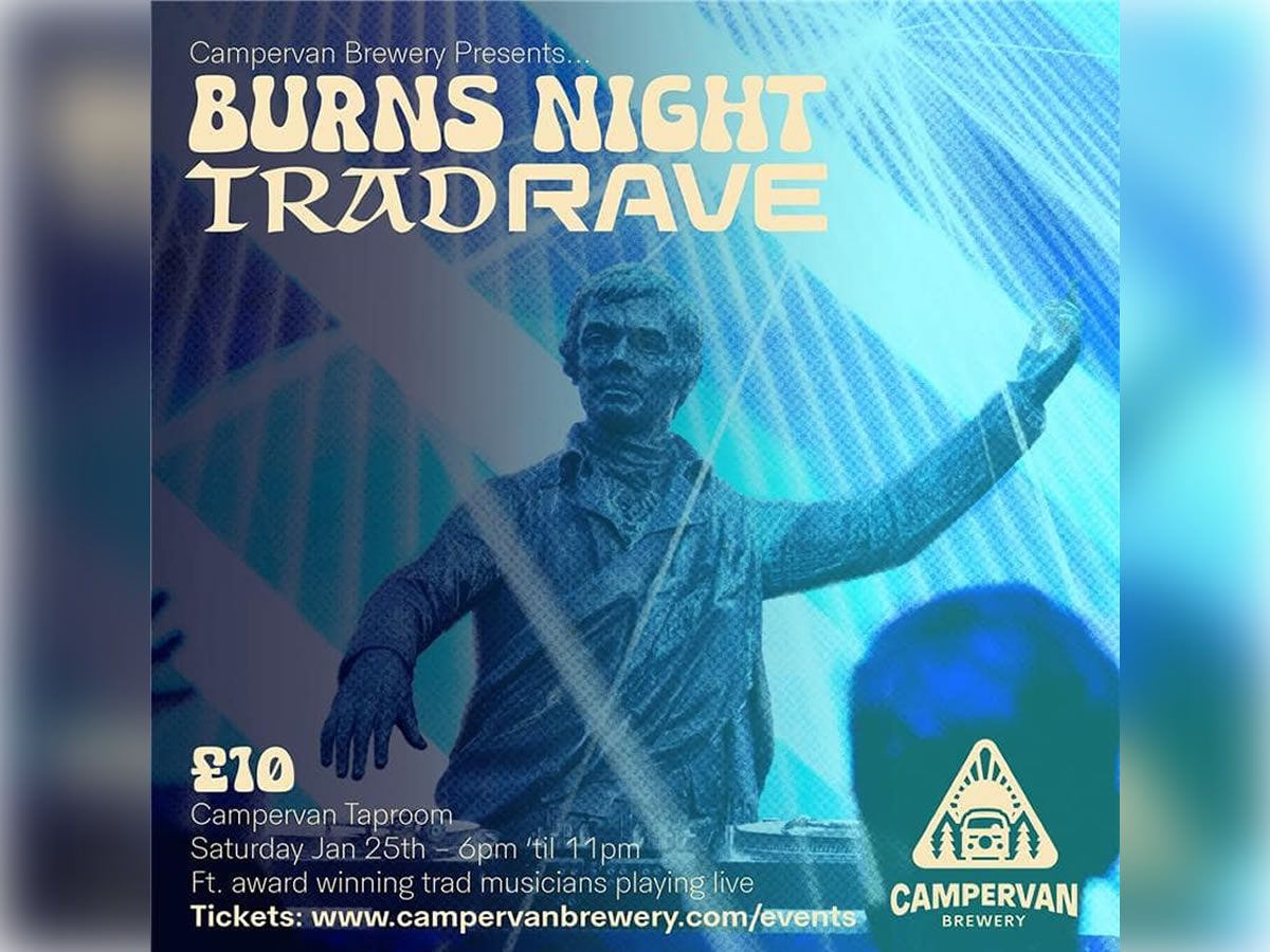 Campervan Brewery presents : Burns Night Trad Rave