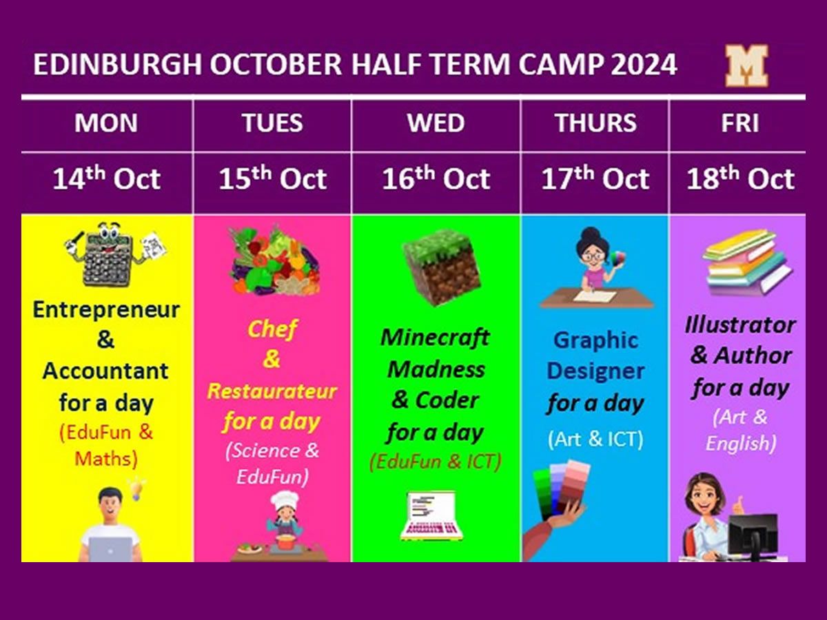 Edinburgh October Camp 2024 at George Watson’s College