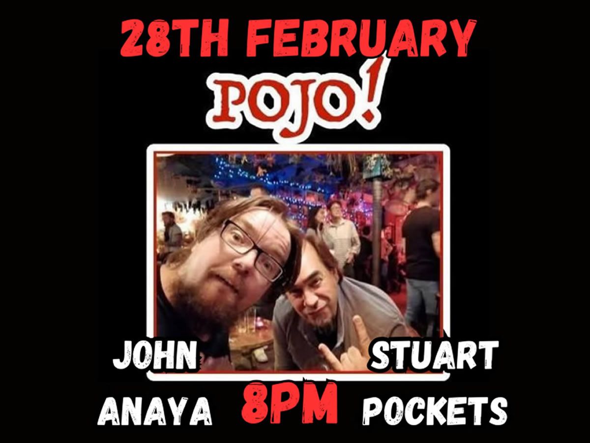 POJO Live Music! Harbour Bar Re-opening Weekend!