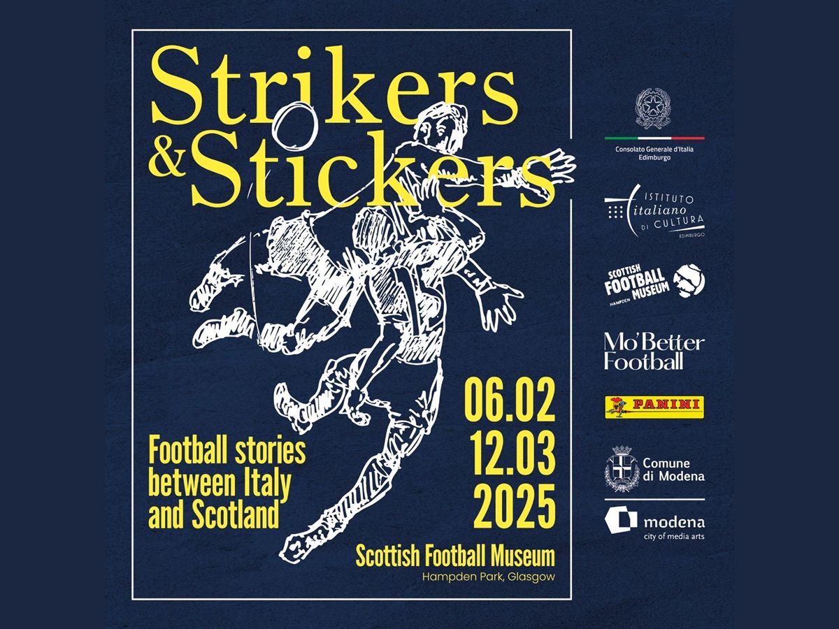 Strikers & Stickers - Football Stories Between Italy and Scotland