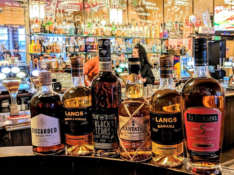 Rum madness at Glasgow bar