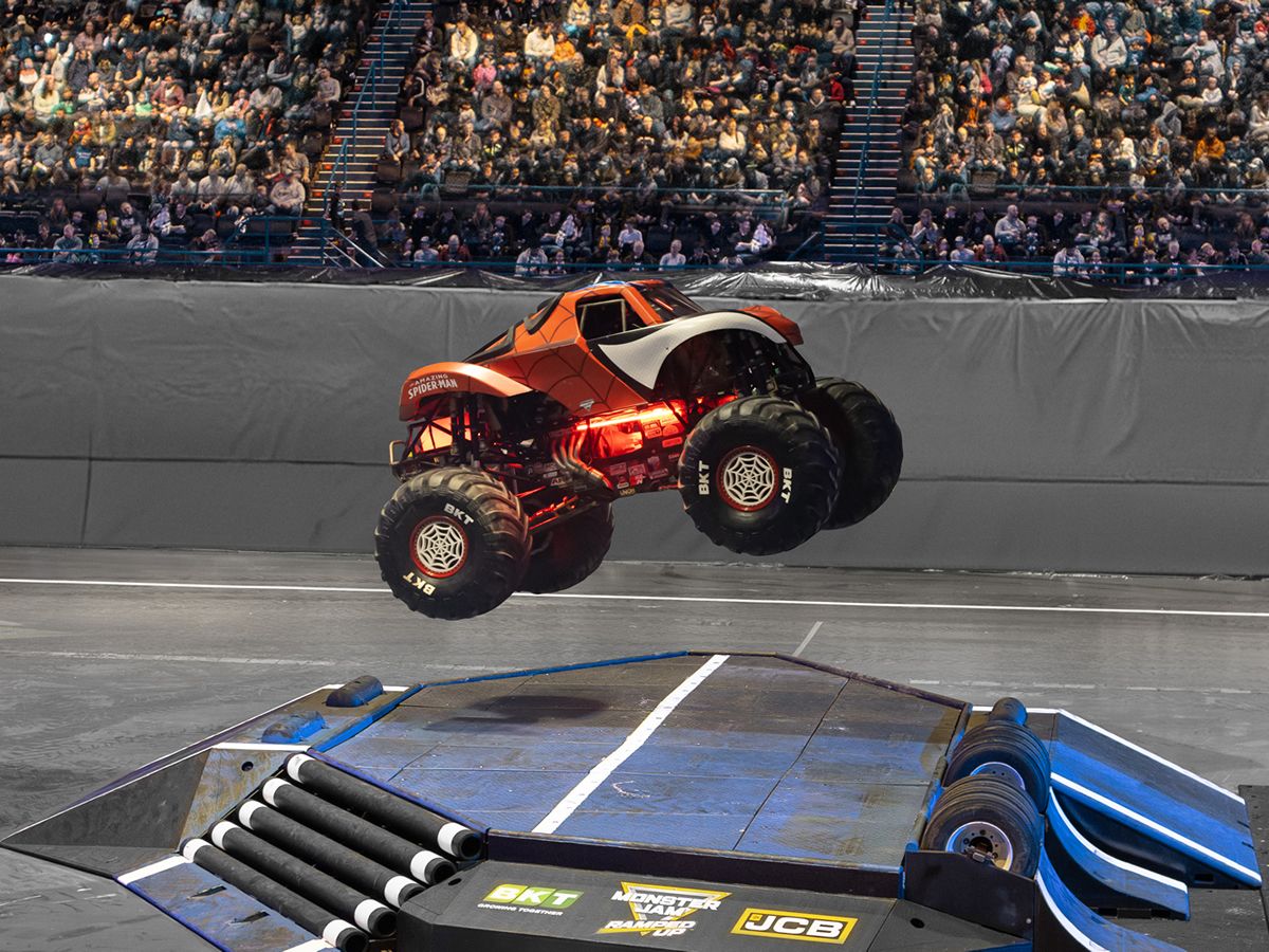 Monster Jam Ramped Up roars into Glasgow for the first time with the all new Monstergon