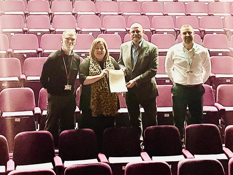 Eastwood Park Theatre marks golden milestone with Kirsten Oswald MP