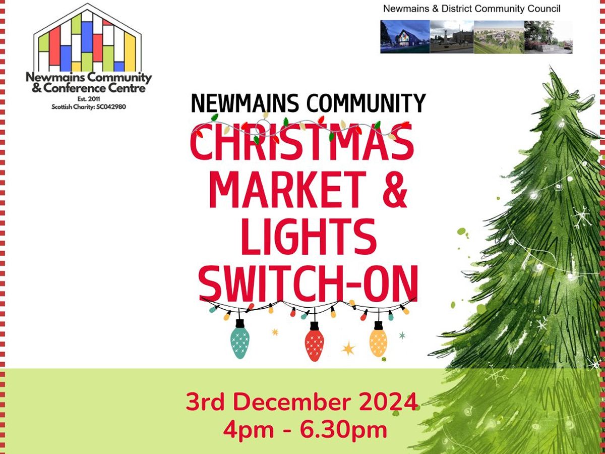 Newmains Community Christmas Market & Lights Switch On