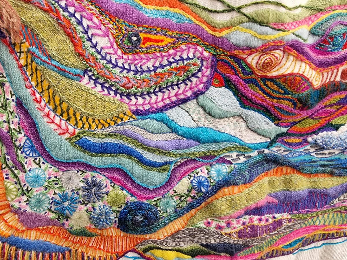 Stitched with Love: An embroidery workshop inspired by The Great Tapestry of Scotland