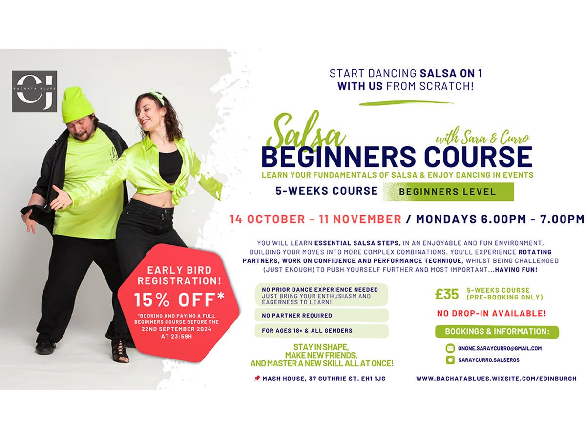 5 Week Salsa Beginners Course with OnOne Salsa