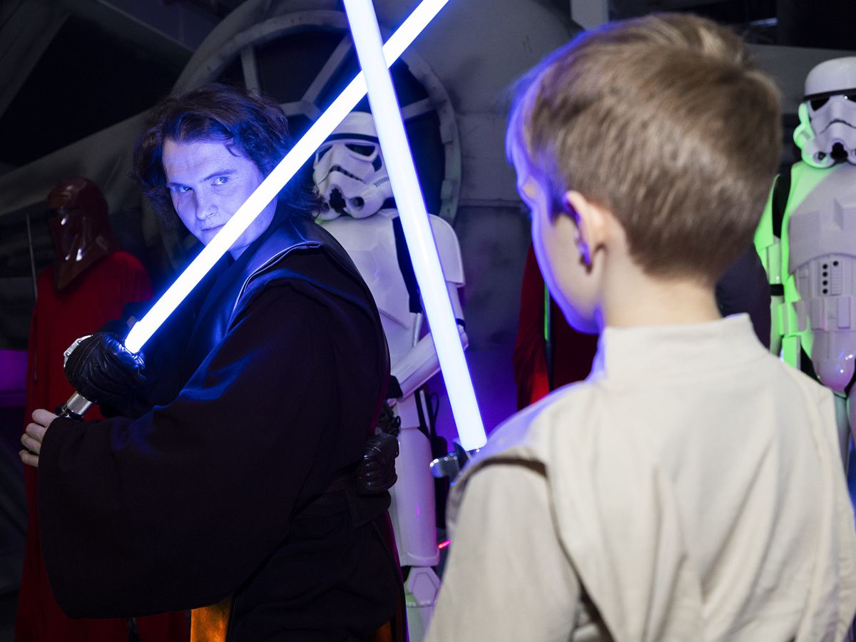 Sci Fi Galactic Adventures exhibition opening at Riverside Museum