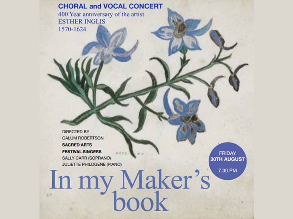 In my Maker’s book: Celebrating Esther Inglis