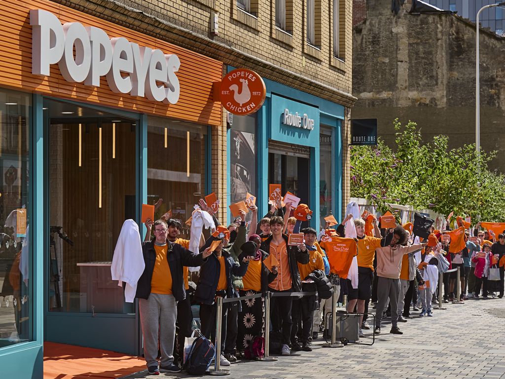 Popeyes UK Sauchiehall Street is officially open!