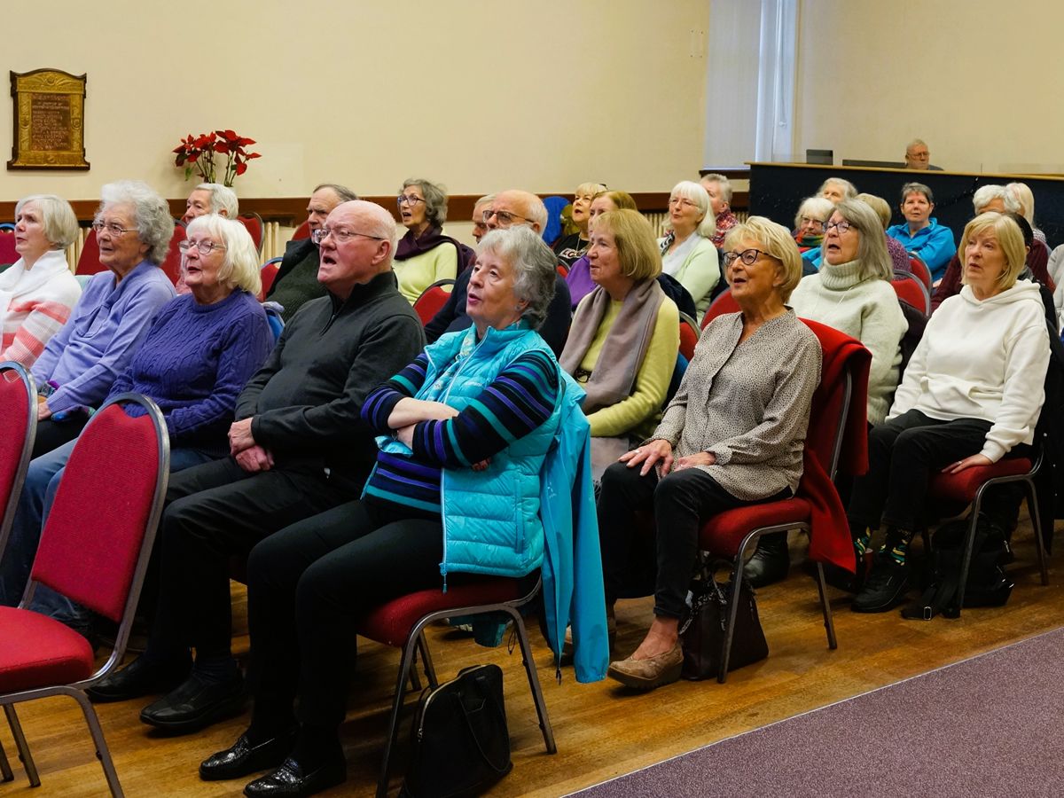 Paisley u3a’s Seasonal Singalong