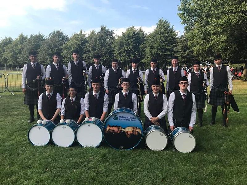 Local schools pipe band to make history at Hoolie in the Hydro this December