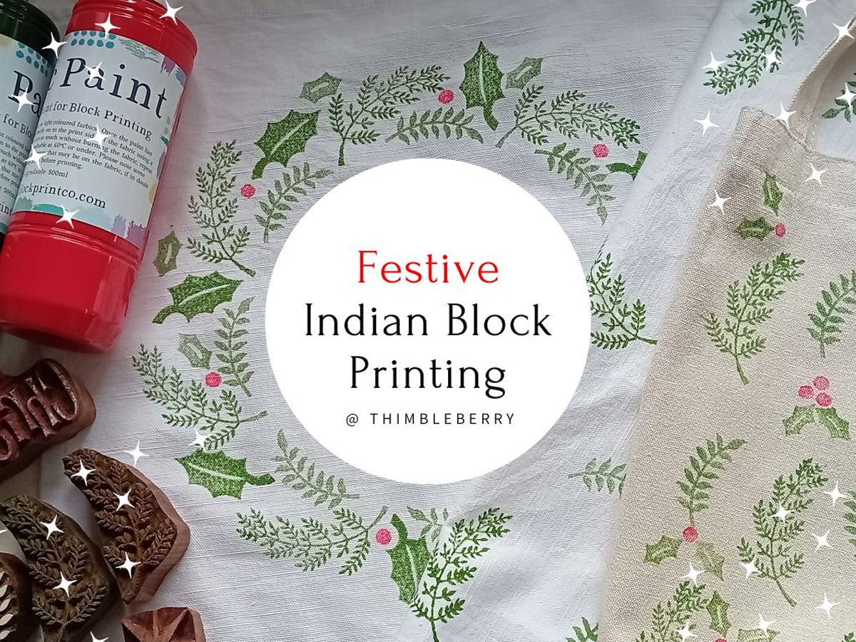 Festive Indian Block Printing Workshop