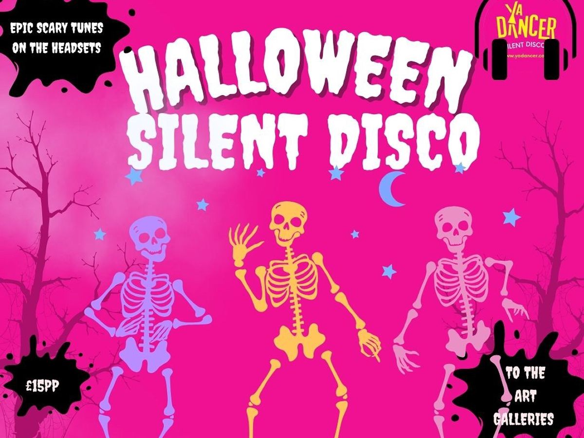 Halloween Silent Disco Parade from Partick to The Kelvingrove Art Galleries with Ya Dancer Crew